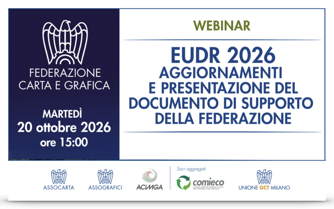 Regolamento deforestazione EUDR: il 20 ottobre il webinar e una guida delle Federazione